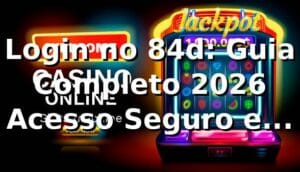 Login no 84d: Guia Completo 2026 🚀 | Acesso Seguro e Rápido